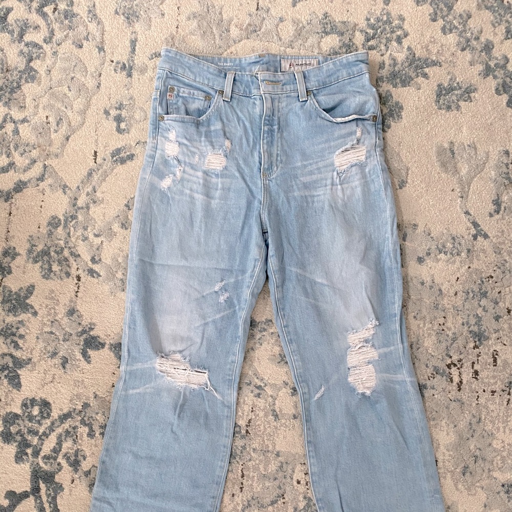AG The Rhett distressed jeans women